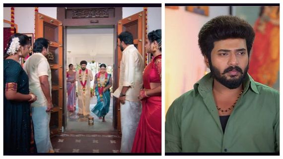 வாழ்க்கை இப்படி ஆகிபோச்சே.. கார்த்திக்கை பழிவாங்க துடிக்கும் ரேவதி.. கார்த்திகை தீபம் சீரியல்! 