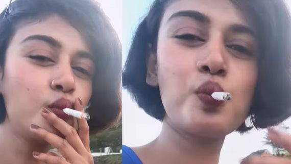 Oviya: கையில் தம்முடன் கடற்கரையில் காத்து வாங்கும் நடிகை ஓவியா..  வீடியோ வேற லெவலில் இருக்கே!