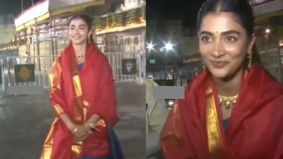 தமிழ்நாட்டையே கனிமா பாட்டுக்கு ஆடவச்சிட்டு.. பூஜா ஹெக்டே பவ்யமா எங்கே போயிருக்காங்கனு பாருங்க!