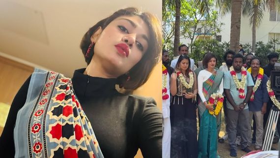 ஒருவழியா ஓவியாவுக்கு புதுப்படம் கிடைச்சிடுச்சு.. பட பூஜையில் ஆளே அடையாளம் தெரியாமல் இருக்காரே!