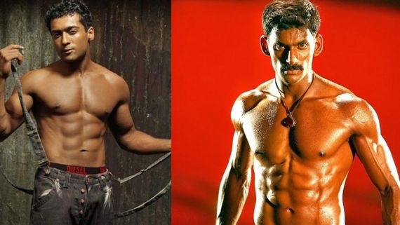 சூர்யாவா உடனே சிரித்த விஷால்.. முதன்முதலாக சிக்ஸ் பேக் வைத்தது அந்த நடிகர் தானாம்.. விஷால் சொல்றாரு!