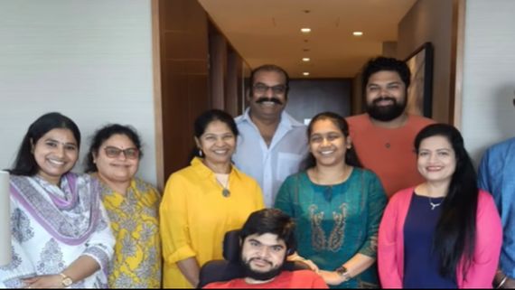 நெப்போலியன் குடும்பம் உச்சக்கட்ட மகிழ்ச்சி.. முக்கிய புள்ளியுடன் சந்திப்பு.. மகன் செம ஹேப்பி அண்ணாச்சி