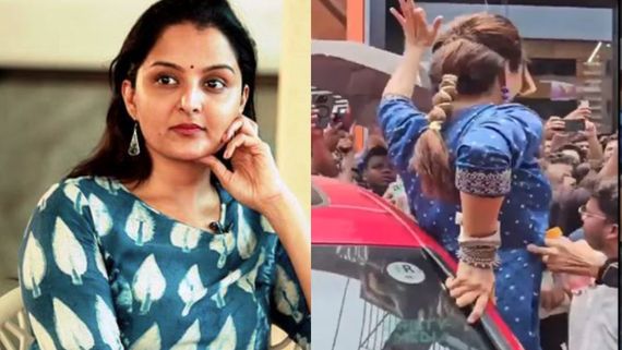 மஞ்சு வாரியர் இடுப்பைக் கிள்ளினாரா ரசிகர்?.. கொஞ்சம் மிஸ்.. தீயாக பரவும் வீடியோ.. என்ன ஆச்சு?