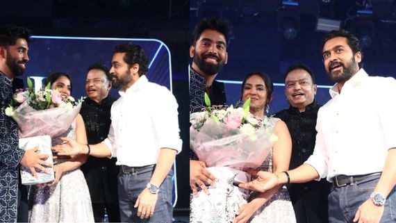 ஐசரி கணேஷ் மகள் திருமண விழா.. திடீரென என்ட்ரி கொடுத்த சூர்யா.. லீலா பேலஸில் அமர்க்களம்!