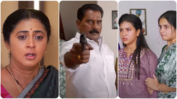   கையில் துப்பாக்கியை எடுத்த குணசேகரன்.. தர்ஷனின் உயிர் தப்புமா? எதிர்நீச்சல் தொடர்கிறது!