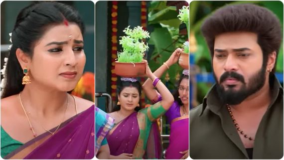 விழுந்து நொறுங்கிய முளைப்பாரி.. ரேவதியை பயமுறுத்திய அபசகுணம்.. கார்த்திகை தீபம்!