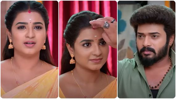 கார்த்திக்கை காதலிக்கும் ரேவதி.. நெற்றியில் வைத்த குங்குமம்.. கார்த்திகை தீபம்!