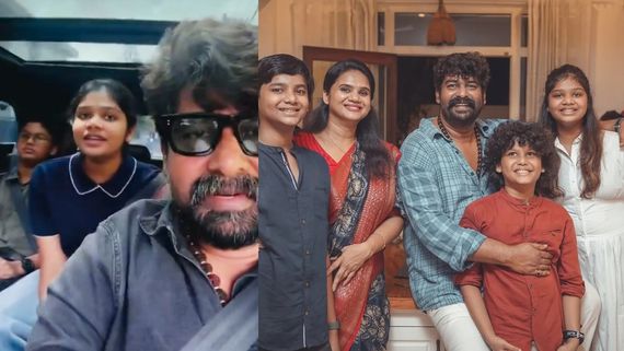 ஜோஜு ஜார்ஜுக்கு இவ்வளவு பெரிய மகளா?.. முத்த மழை பாட்டை எப்படி பாடுறாரு பாருங்க.. சீட் பெல்ட் தான் செம!