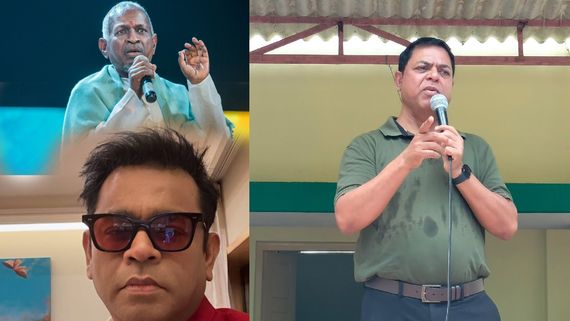 உதவியாளர் எல்லாம் இல்லை.. இளையராஜாவுக்கும் ரகுமானுக்கும் என்ன தொடர்பு..  விபரத்தை சொன்ன ஜேம்ஸ் வசந்தன்!