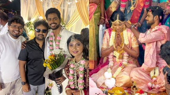 Micset Sriram Marriage: பாண்டிச்சேரியில் மஜாவாக நடைபெற்ற மைக் செட் ஸ்ரீராம் திருமணம்..  கலக்குறாரே!
