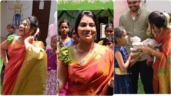 ‘வாழை‘ நடிகையின் தரமான செயல்.. மகிழ்ச்சியில் குழந்தைகள்.. இந்த மனசுதான் சார் கடவுள்!