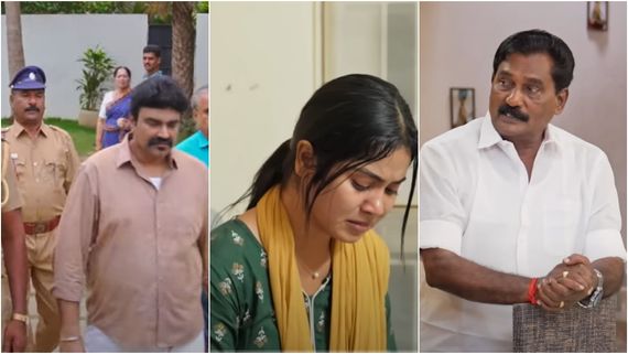 ஜெயிலுக்கு போன அப்பாவி ஞானம்..குணசேகரனின் மாஸ்டர் பிளான்.. எதிர்நீச்சல் தொடர்கிறது!