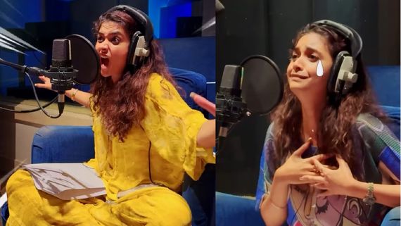 Keerthy Suresh: கீர்த்தி சுரேஷ்க்கு ஹார்ட் அட்டாக் வந்துடுச்சா? டப்பிங் ஸ்டூடியோவில் என்ன நடந்தது?