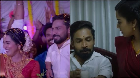  குள்ளமான கணவர்.. தினமும் படாத பாடுபடும் அழகான மனைவி.. 916 குஞ்ஞூட்டன் பட விமர்சனம்!