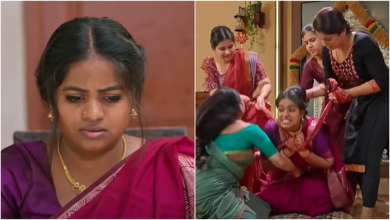  அறிவுக்கரசியை கதற கதற அடித்த பெண்கள்.. குணசேகரன் கையில் சிக்கிய ஃபோன்.. எதிர்நீச்சல் தொடர்கிறது!