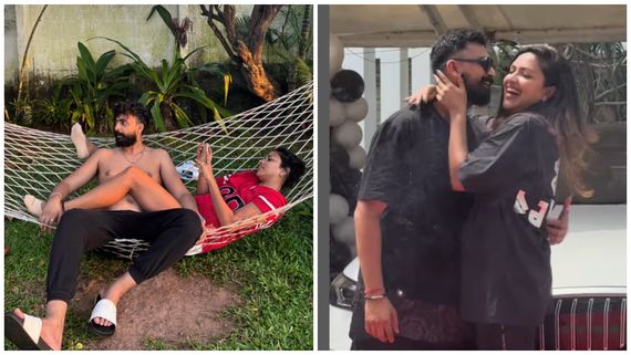  போட்டோ எல்லாம் ஒரு மாதிரி இருக்கே.. காலை தூக்கி போட்ட அமலா பால்.. கணவராக இருந்தாலும் இப்படியா? 