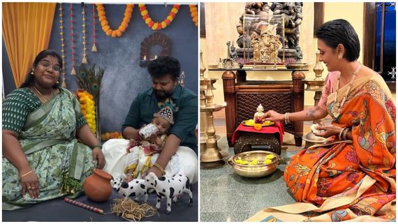  கிருஷ்ண ஜெயந்தி கொண்டாடிய திரை பிரபலங்களின் புகைப்படங்கள்!