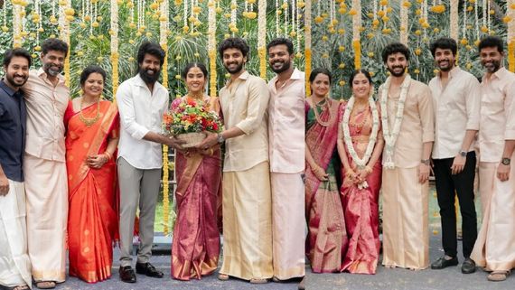 நடிகர் பிரேம் குமார் மகன் திருமணம்.. சிவகார்த்திகேயன் முதல் மாதம்பட்டி ரங்கராஜ் வரை.. வாழ்த்து மழை!