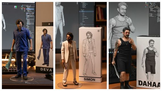  திடீரென டிரெண்டாகும் Nano Banana: கூலி கதாபாத்திரத்தின் சிலையை வெளியிட்ட சன் பிக்சர்ஸ்!