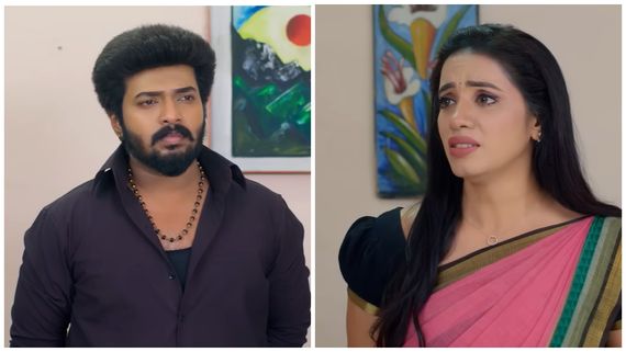 உன் பொண்டாடியை கொல்லாமல் விடமாட்டேன்.. பழிவாங்க காத்திருக்கும் மாயா.. கார்த்திகை தீபம்!