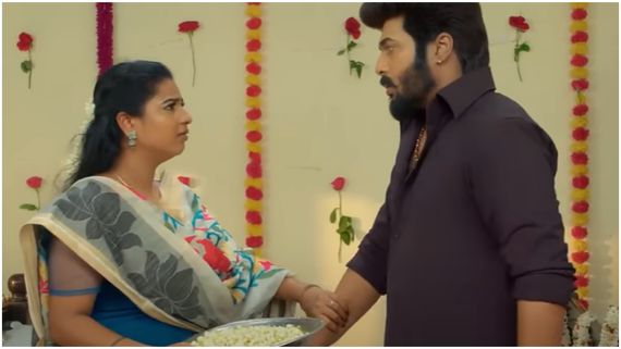 நமக்கு முதலிரவு எப்போ.. கார்த்தியிடம் வெட்கத்தை விட்டு கேட்ட ரேவதி.. கார்த்திகை தீபம்!