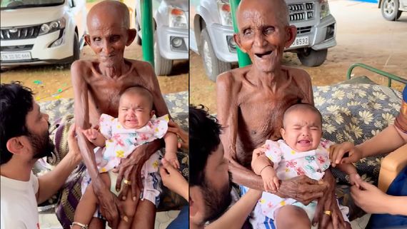 சதமடித்த கவிஞர் சினேகனின் தந்தை.. பேத்தியோடு செம கொண்டாட்டம்.. வீடியோ நல்லா இருக்கு!