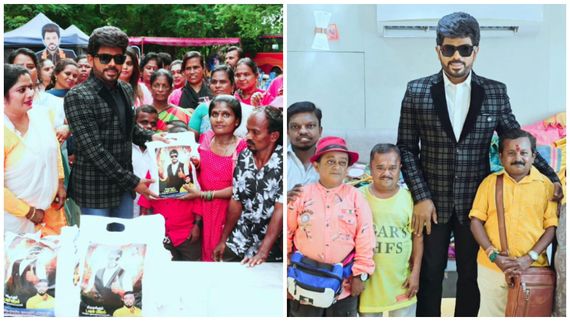   லெஜண்ட் சரவணன் மாற்று திறமைசாலிகளுக்கு நலத்திட்ட உதவிகளை வழங்கினார்! 