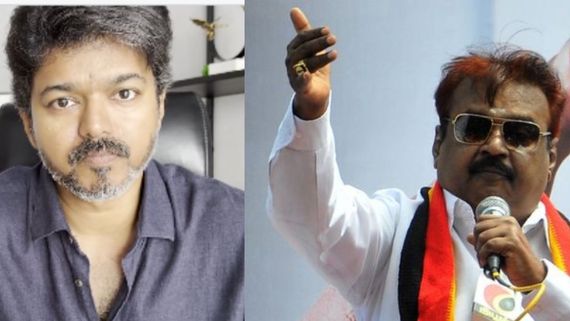 விஜய் செய்த தவறுகள்.. விஜயகாந்தை குறிப்பிட்டு தொடர்ந்து பாடம் எடுக்கும் ப்ளூ சட்டை மாறன்!