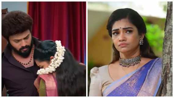  ரேவதியை ஏற்றுக்கொண்டு கட்டி அணைத்த கார்த்தி.. சந்திரகலா அதிர்ச்சி.. கார்த்திகை தீபம்!