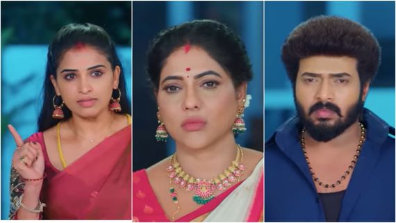  என் புருஷனை என்ன செய்தீங்க.. நவீன் எங்கே?  சாமுண்டீஸ்வரியிடம் கதறிய துர்கா.. கார்த்திகை தீபம்!