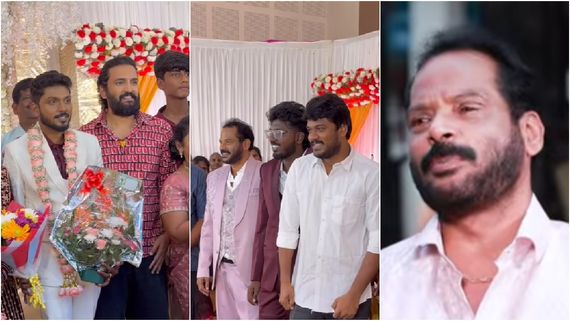 ‘லொள்ளுசபா’ மாறன் வீட்டு கல்யாணம்... ஓடி வந்து வாழ்த்திய பிரபலங்கள்!