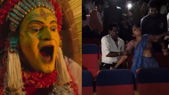 Kantara Chapter 1: காந்தாரா சாப்டர் 1 பார்த்த பெண்ணுக்கு சாமி வந்துடுச்சு.. என்ன ஆட்டம்.. வீடியோவ பாருங்க!