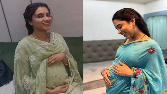 கர்ப்பமாக இருக்கும் புகைப்படங்களை ரிலீஸ் செய்த பிரியங்கா மோகன்.. அம்மணிக்கு குசும்ப பார்த்தீங்களா