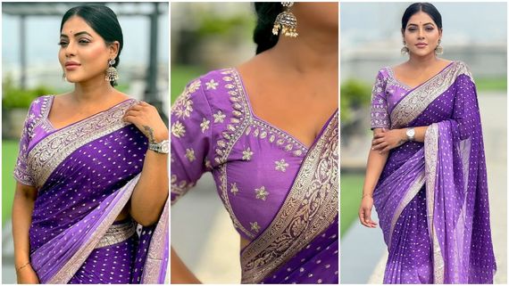 Reshma Pasupuleti: மாராப்பை சரியவிட்டு.. இந்த வயதிலும் திணறடிக்கும் ரேஷ்மா பசுபுலேட்டி!