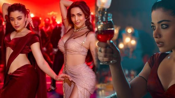 சரக்கை போட்டு ராஷ்மிகா மந்தனா குத்தாட்டம்.. அந்த இடத்துல வைன் கிளாஸ் வைத்து மலைக்கா அரோரா டான்ஸ்!