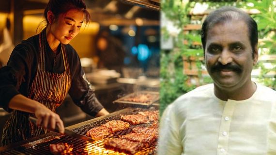 ஒரு பெண் வந்து.. பன்றி கறி அறுத்து.. அடடா வைரமுத்து கொரியன் பக்கம் இறங்கிட்டாரே.. அந்த விஷயம்?