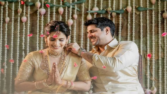 முன்னாள் கிரிக்கெட் வீரரை மணந்த சம்யுக்தா.. சிம்ப்பிளாக நடந்த இரண்டாவது திருமணம்.. மகனும் இருக்காரு