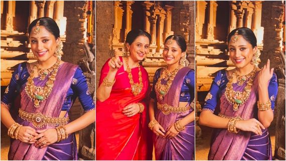  Iniya: ஆத்தாடி என்ன அழகு.. தேவயானி பொண்ணுனா சும்மாவா? பட்டுப்புடவையில் ஜொலிக்கும் இனியா!