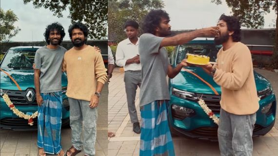 நல்ல நண்பன்.. கார் பரிசளித்த பிரதீப் ரங்கநாதன்.. அடடே கூட ஒரு உம்மாவும் கொடுத்திருக்காரே! 