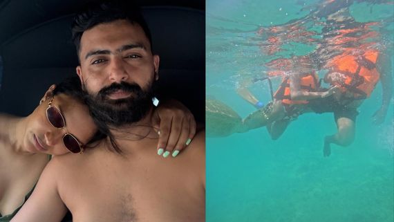 Amala Paul: ஆமையுடன் நீச்சல்.. கணவருடன் பப்பி ஷேம் போட்டோ.. அமலா பால் என்ஜாய் பண்ணுறாங்களே!