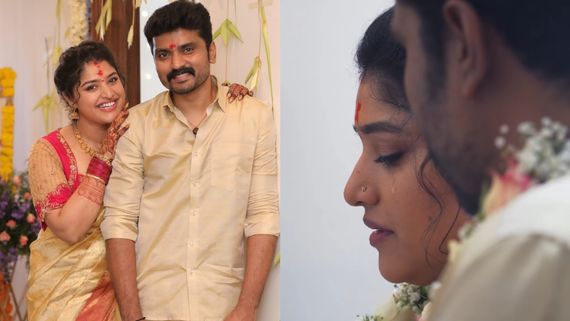 சின்னத்திரை ஸ்ரேயா - சித்துவின் புதுவீடு.. பால் பொங்க பொங்க ஒரே ஆனந்த கண்ணீர்!