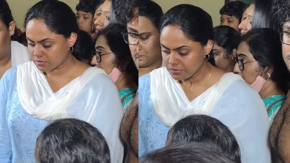  உடைந்து அழுத நடிகை ராதாவின் மூத்த மகள் கார்த்திகா.. பாட்டி சரசம்மாவின் மறைவு