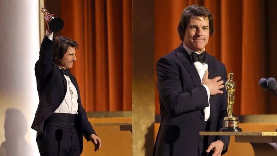 Tom Cruise: ஆஸ்கர் விருது வென்ற டாம் க்ரூஸ்.. அடேங்கப்பா சினிமா பற்றி என்னம்மா பேசிட்டாரு!