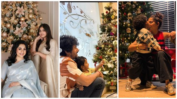 திரை பிரபலங்களின் கிறிஸ்துமஸ் கொண்டாட்டம்..  இணையத்தில் தீயாய் பரவும் போட்டோஸ்!