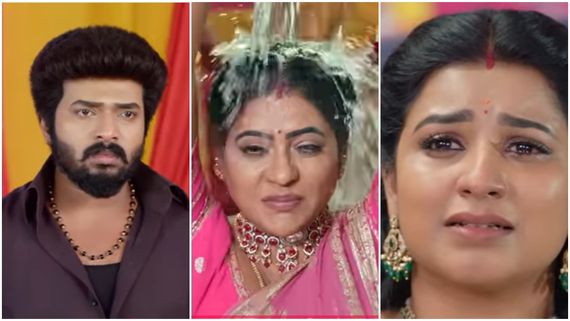  கார்த்திக்கை பிரிந்த ரேவதி.. தாலியை கழட்டிய சாமுண்டீஸ்வரி.. கார்த்திகை தீபம்!