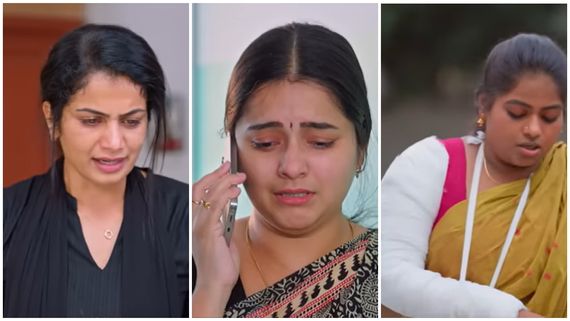 ஈஸ்வரிக்கு என்னாச்சு.. கதறி அழும் நந்தினி.. மாவுகட்டுடன் வந்த அறிவுக்கரசி.. எதிர்நீச்சல் தொடர்கிறது!