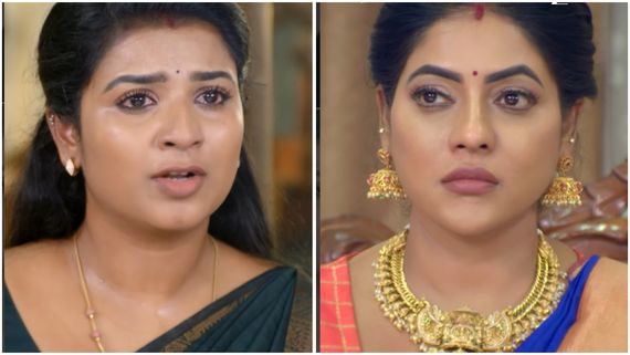  பஞ்சாயத்தை கூட்டிய சாமுண்டீஸ்வரி.. கார்த்தியை விவாகரத்து செய்த ரேவதி.. கார்த்திகை தீபம்!