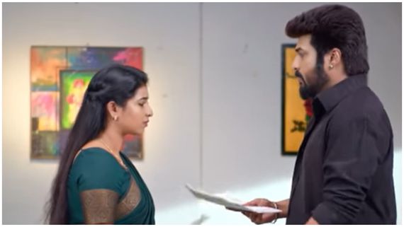 கார்த்தியிடம் இருந்து வந்த விவாகரத்து நோட்டீஸ்.. அதிர்ச்சியில்  ரேவதி.. கார்த்திகை தீபம்! 