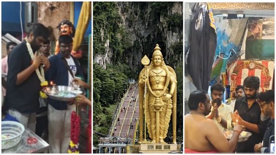 அப்பனே முருகா.. ஜனநாயகன் வசூலை அள்ளனும்.. மலேசியா பத்துமலை முருகனை மனமுருகி வேண்டிய எச் வினோத்!