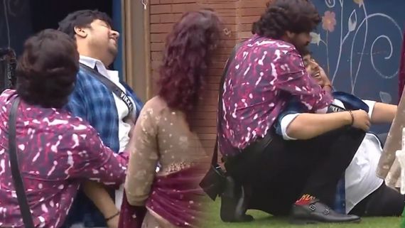 Bigg Boss: மனைவியைப் பார்த்ததும் மயங்கி விழுந்த விக்கல்ஸ் விக்ரம்.. இதுதான் அழகுல மயங்கி விழுகிறதா?